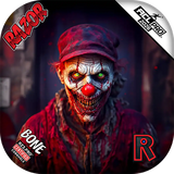 Razor Cornhole Bags | Bone | Zombie Clown