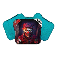 Razor Cornhole Bags | Bone | Zombie Clown