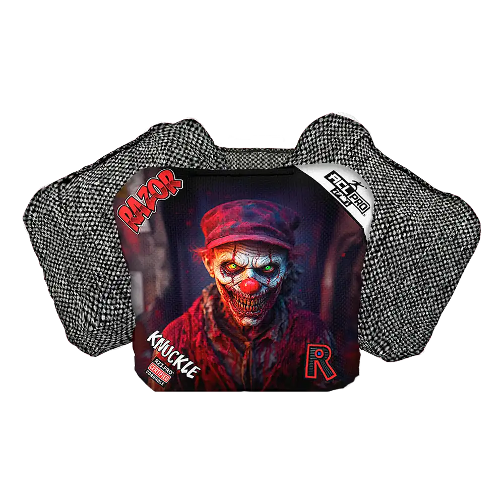 Razor Cornhole Bags | Knuckle PRO | Zombie Clown