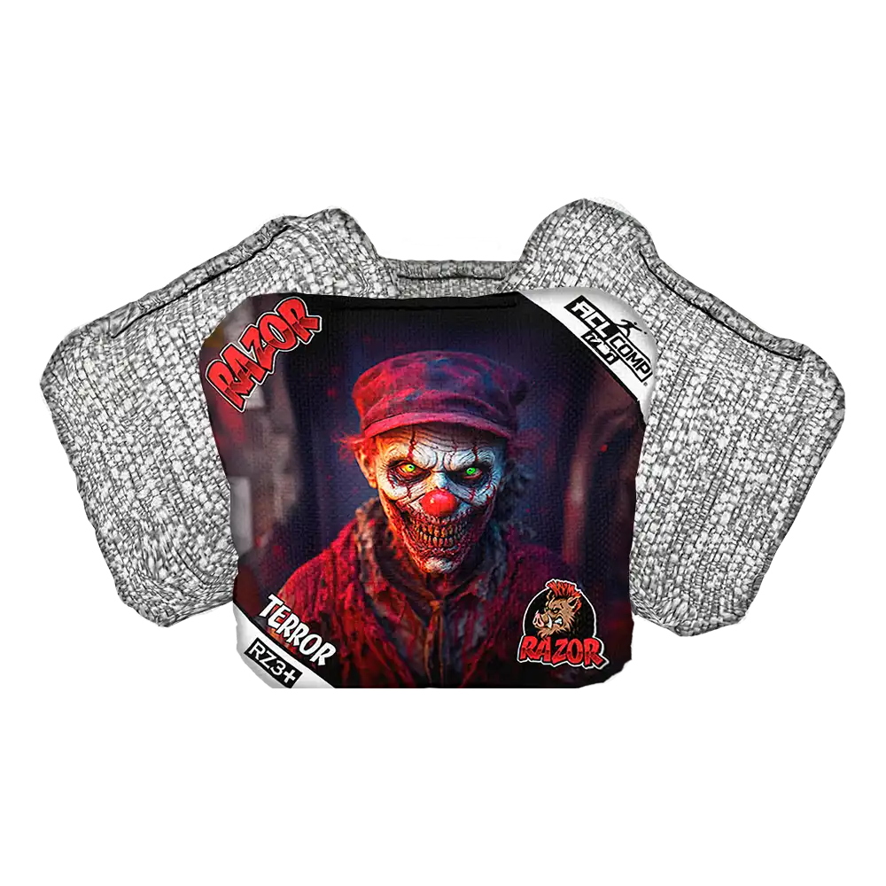 Razor Cornhole Bags | Terror | Zombie Clown