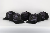 Killshots Cornhole 5 Panel Round-Bill Snap-Back "Assault" Hat - Camo