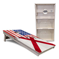 State Flags Alabama to Georgia Cornhole Boards - Professional Tournament Series