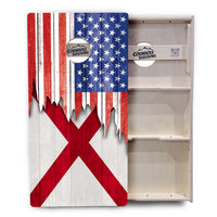 State Flags Alabama to Georgia Cornhole Boards - Professional Tournament Series