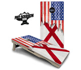 State Flag Designs Alabama to Georgia Cornhole Boards - Pro Solution Elite Series
