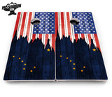 State Flag Designs Alabama to Georgia Cornhole Boards - Pro Solution Elite Series