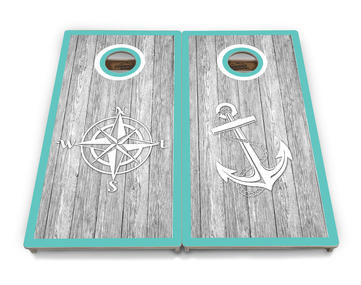 Anchor & Compass Cornhole Boards - Professional Tournament Series