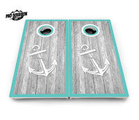 Anchor & Compass Cornhole Boards - Pro Solution Lite Series