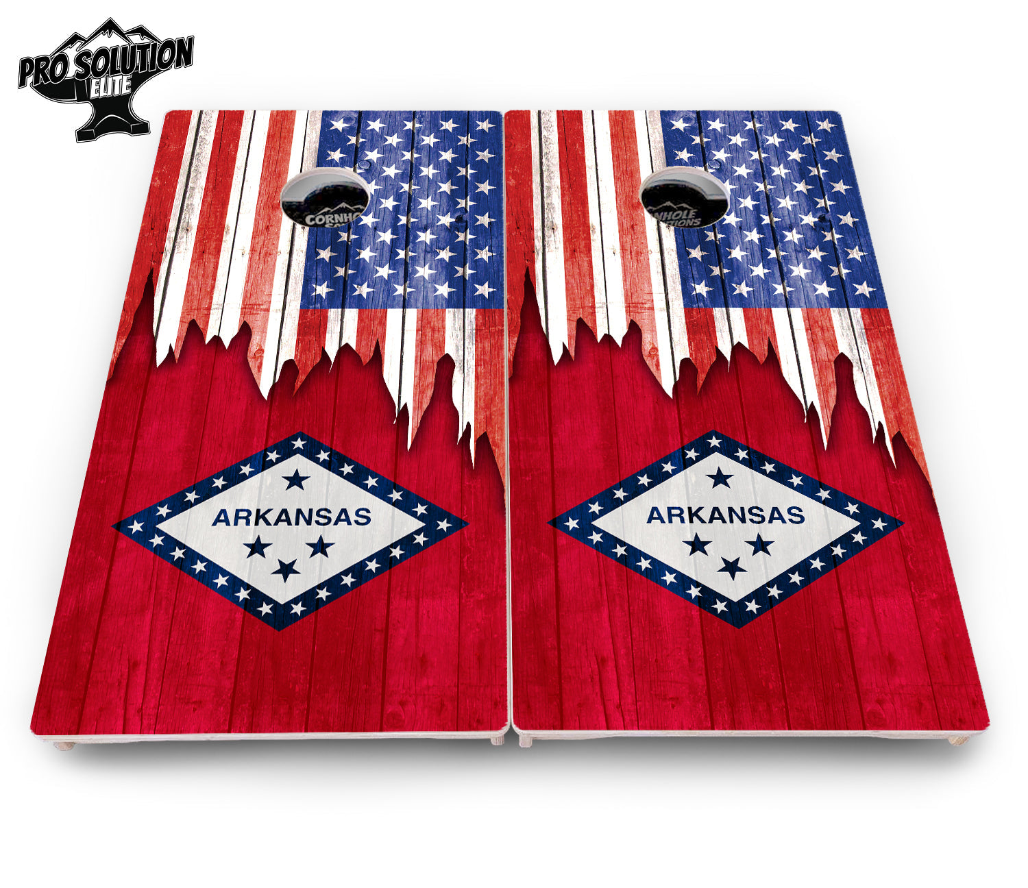 State Flag Designs Alabama to Georgia Cornhole Boards - Pro Solution Elite Series