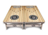 Bowling Black Logo Cornhole Boards - Professional Tournament Series