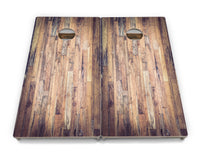 Barnwood Plank Cornhole Boards - Professional Tournament Series