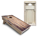Mini Cornhole Boards - Barnwood Planks