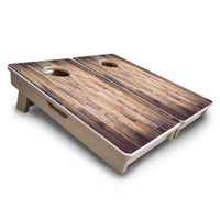 Mini Cornhole Boards - Barnwood Planks