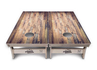 Barnwood Plank Cornhole Boards - Professional Tournament Series