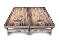 Barnwood Plank Cornhole Boards - Professional Tournament Series