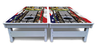 Scope Deer & Fish Cornhole Boards - All Weather Series
