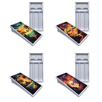 Beach Sunset Cornhole Boards - All Weather Series