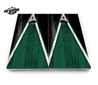 Team Color Triangle Cornhole Boards - Pro Solution Lite Series