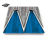 Team Color Triangle Cornhole Boards - Pro Solution Lite Series