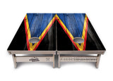Team Color Triangle Cornhole Boards - Professional Tournament Series