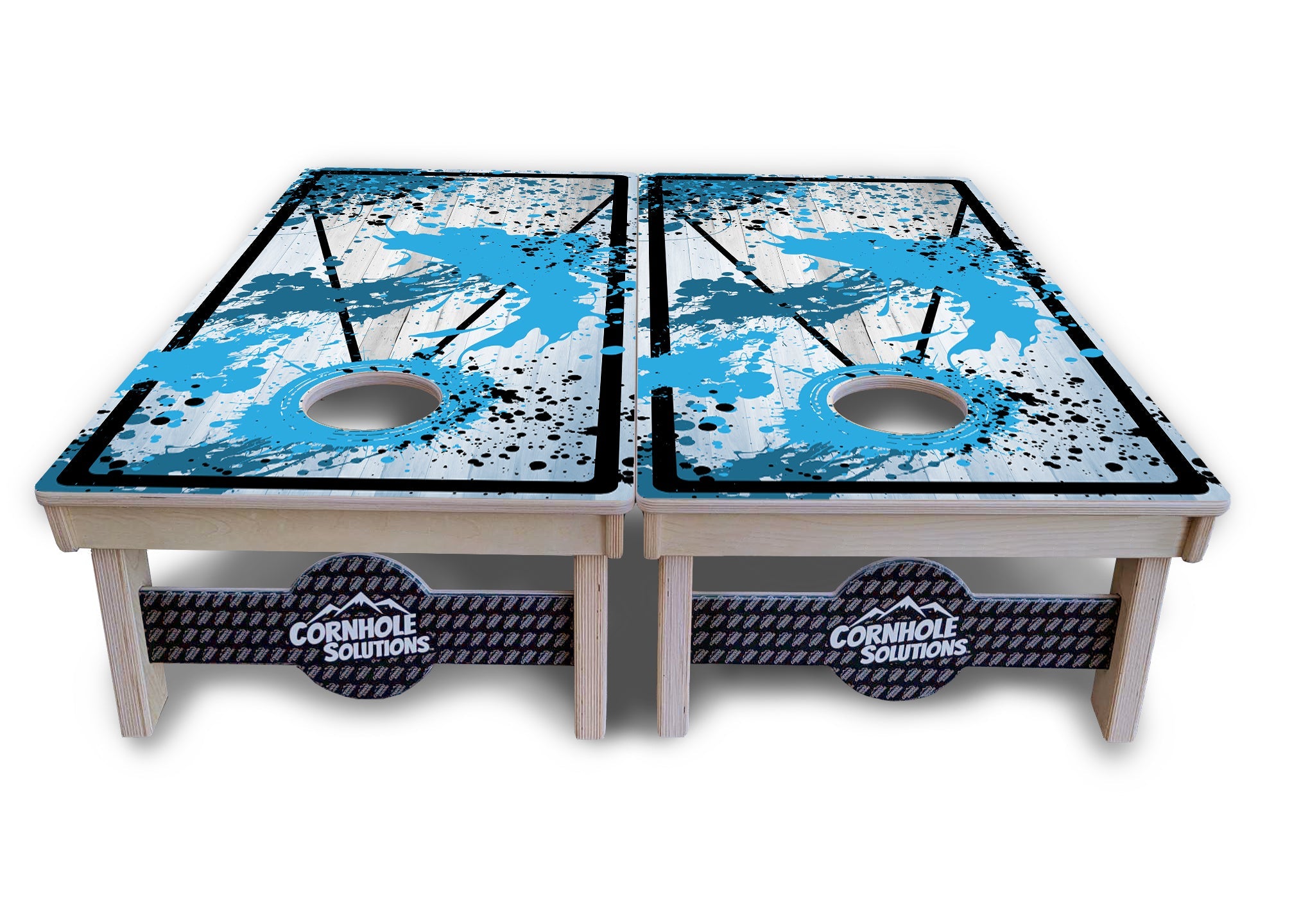 Paint Splatter Cornhole Boards - Professional Tournament Series