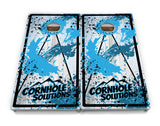 Paint Splatter Cornhole Boards - Professional Tournament Series
