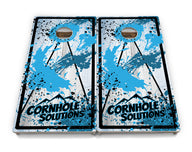Paint Splatter Cornhole Boards - Professional Tournament Series