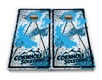 Paint Splatter Cornhole Boards - Professional Tournament Series