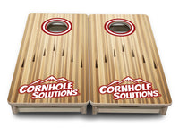Mini Cornhole Boards - Bowling Designs