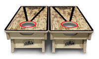Mini Cornhole Boards - Burnt Triangle