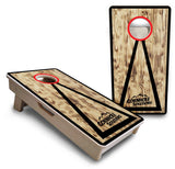 Mini Cornhole Boards - Burnt Triangle