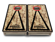 Mini Cornhole Boards - Burnt Triangle