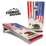 State Flags Alabama to Georgia Cornhole Boards - Professional Tournament Series
