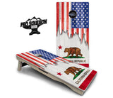 State Flag Designs Alabama to Georgia Cornhole Boards - Pro Solution Elite Series