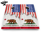 State Flag Designs Alabama to Georgia Cornhole Boards - Pro Solution Elite Series