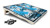 Paint Splatter CS Logo Cornhole Boards - Pro Solution Lite Series