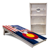 State Flags Alabama to Georgia Cornhole Boards - Professional Tournament Series