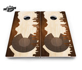Colorado Wood Skyline Cornhole Boards - Pro Solution Lite Series