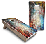 Mini Cornhole Boards - Colorful Brick