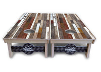 Colorful Planks Cornhole Boards - Professional Tournament Series