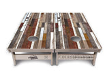 Colorful Planks Cornhole Boards - Professional Tournament Series