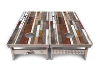 Colorful Planks Cornhole Boards - Professional Tournament Series