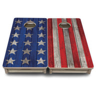 Mini Cornhole Boards - Large Stars & Stripes