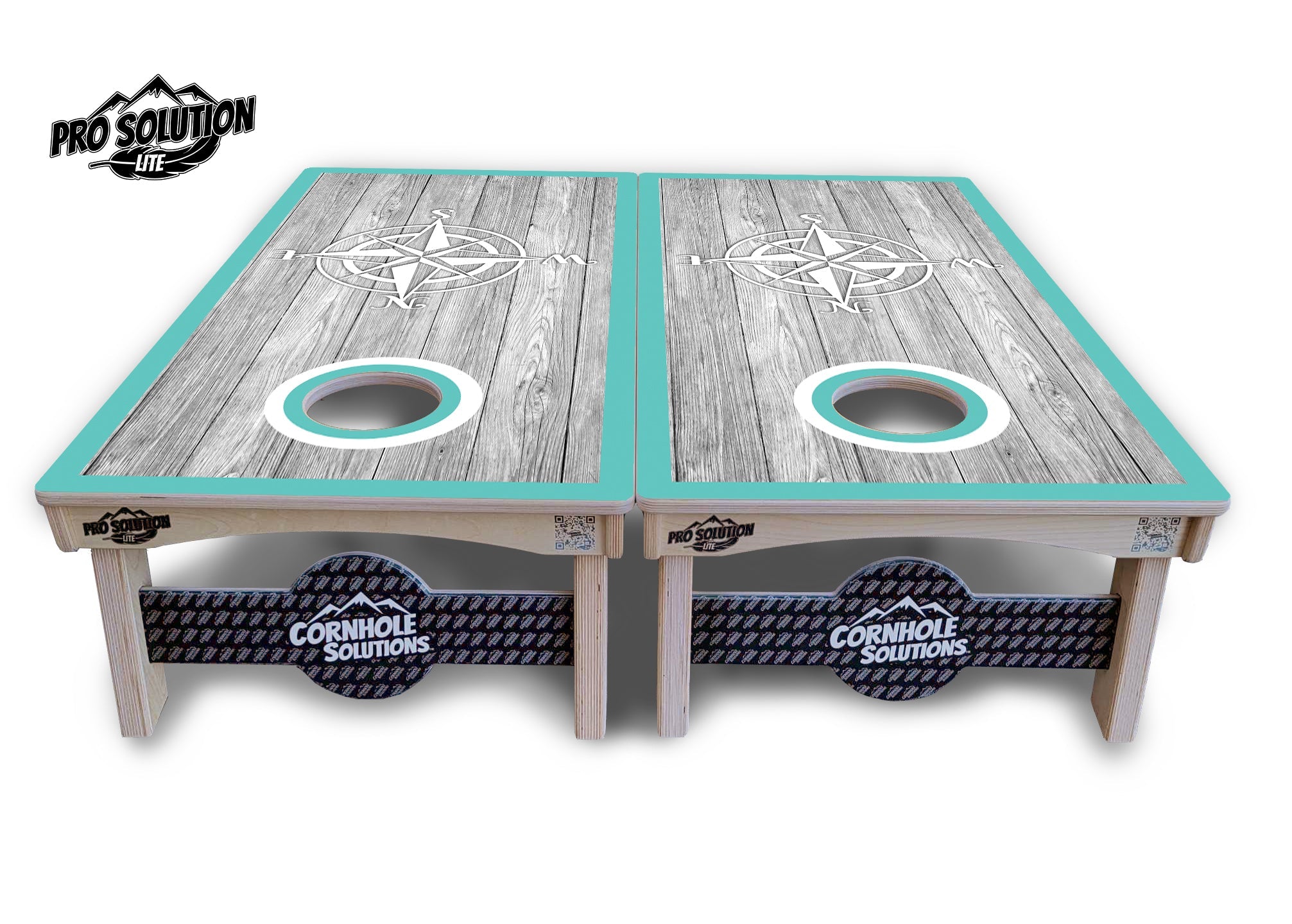 Anchor & Compass Cornhole Boards - Pro Solution Lite Series
