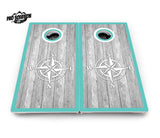 Anchor & Compass Cornhole Boards - Pro Solution Lite Series