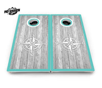 Anchor & Compass Cornhole Boards - Pro Solution Lite Series