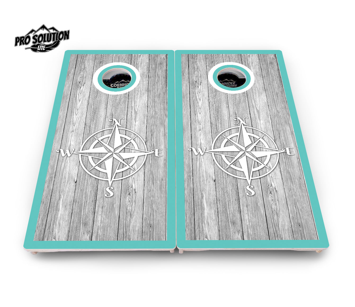 Anchor & Compass Cornhole Boards - Pro Solution Lite Series