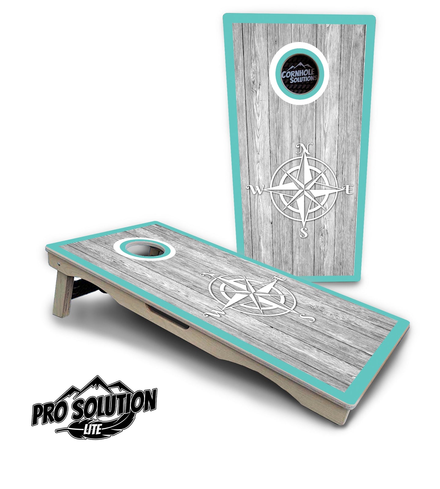 Anchor & Compass Cornhole Boards - Pro Solution Lite Series