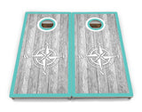 Anchor & Compass Cornhole Boards - Professional Tournament Series