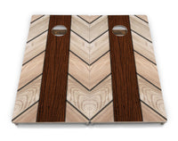 Cream Planks Cornhole Boards - Professional Tournament Series