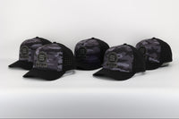 Killshots Cornhole 5 Panel Round-Bill Snap-Back "Assault" Hat - Camo